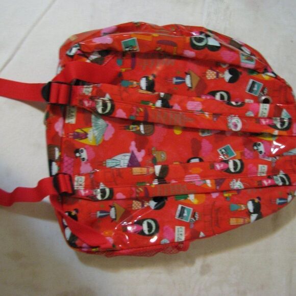 NWOT Paperchase Vinyl Pattern Backpack - Picture 4 of 16
